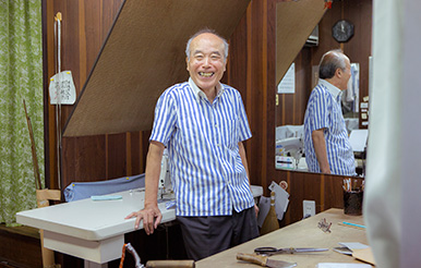 松陰神社前｜山本ワイシャツ店｜伊川孝次さん