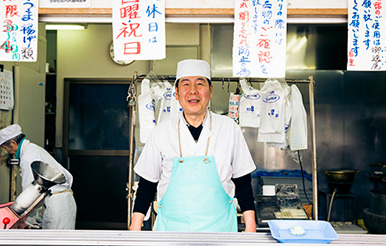 松陰神社前｜手作りおでん種 おがわ屋｜小川利明さん