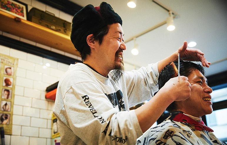 1993)理容店の道具 ヘアアイロンコテ ハーシー 床屋、理容室